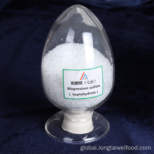 Magnesium Sulfate Dried Product Food additive magnesium sulfate Supplier